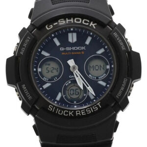 CASIO G-SHOCK ANALOG-DIGITAL AWG-100 M100 SERIES AWG-M100SBC-1AJF Black Resin...